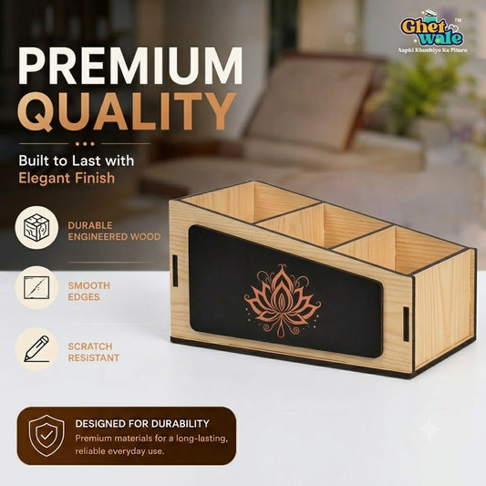 3 Compartment Remote Stand