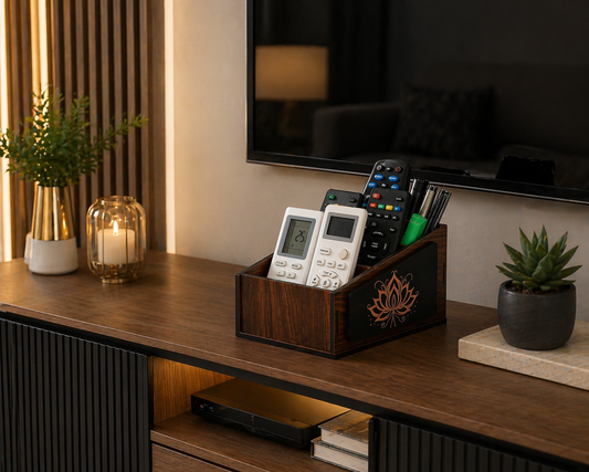 3 Compartment Remote Stand