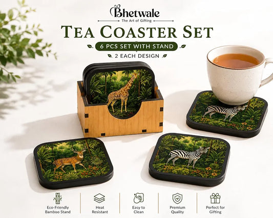Wildlife Animal Tea Coasters