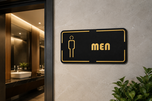 Men & Women Sign Board