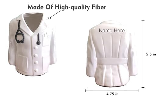 Personalized Doctor Coat Pen Stand