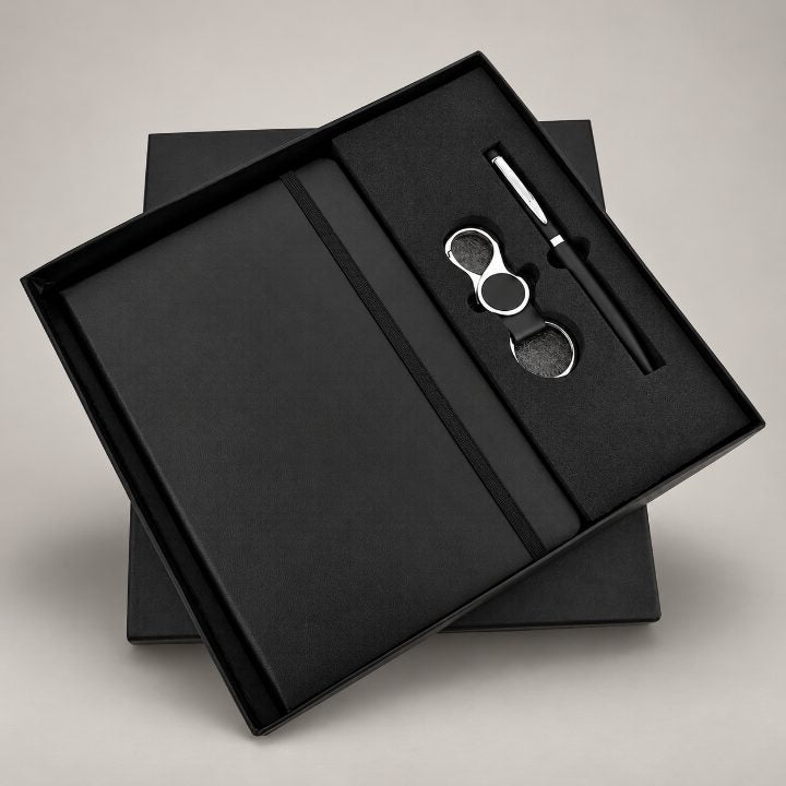 Pen, Diary & Keychain Corporate Gift Set - GS158