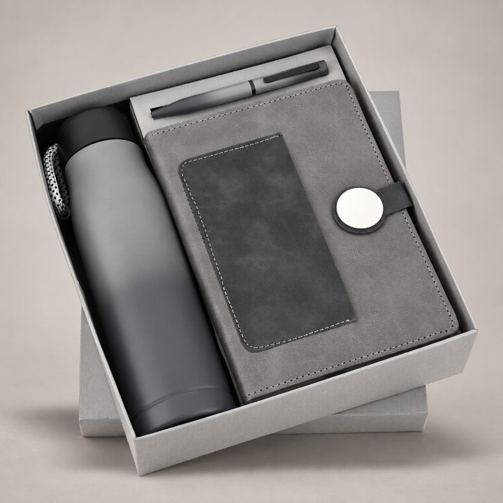 Vacuum Flask, Diary, Pen Corporate Gift Set - GS369