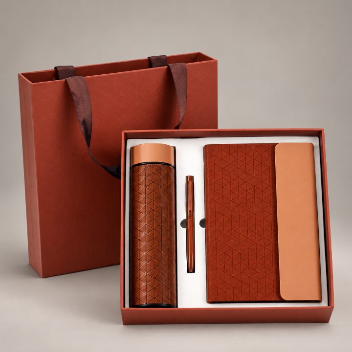 Diary, Pen, Bottle Corporate Gift Set - GS387