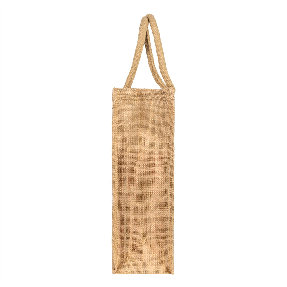 12x14x5 inch Natural Jute Bag – Without Zip — view 3