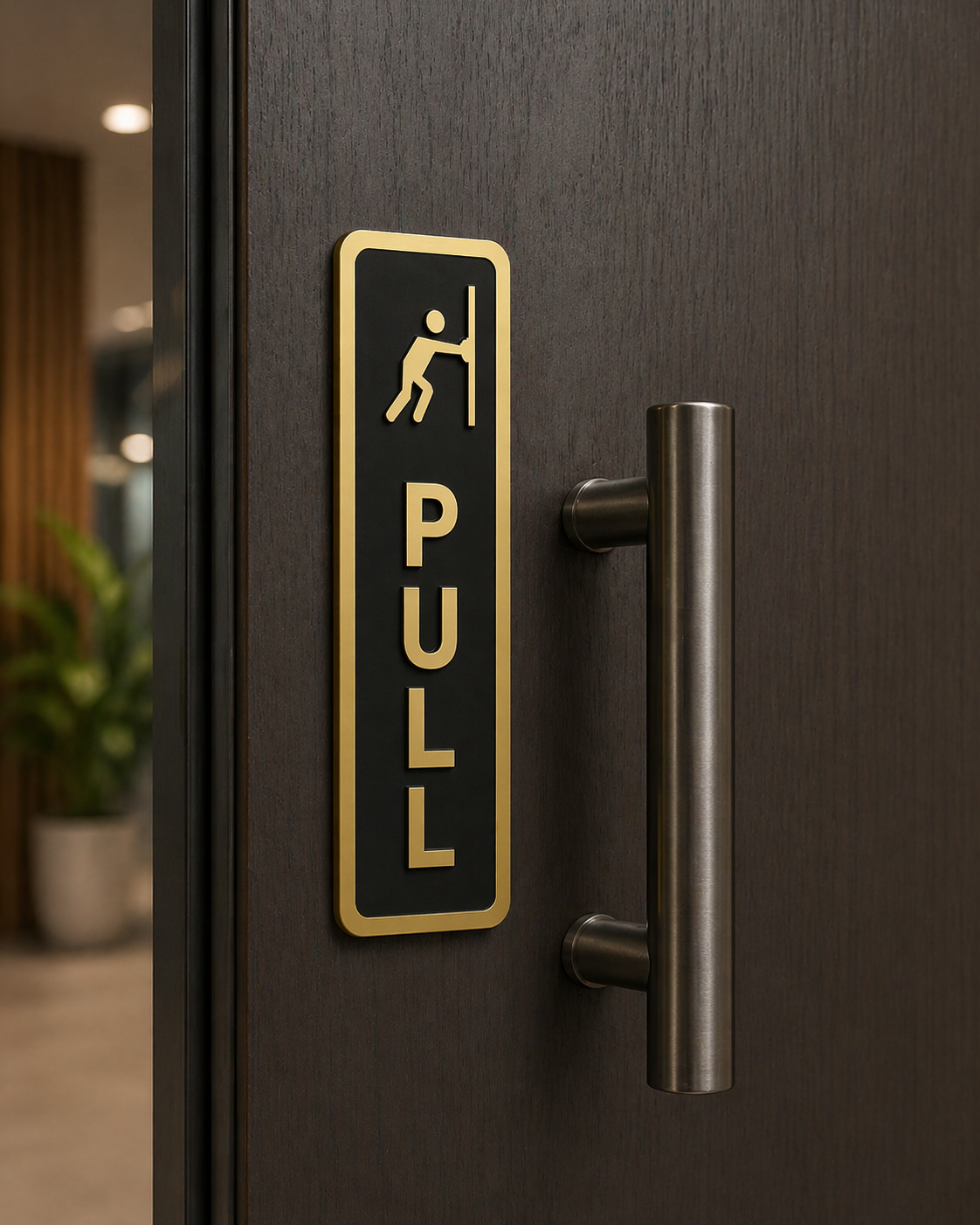 Push Pull Sign Board