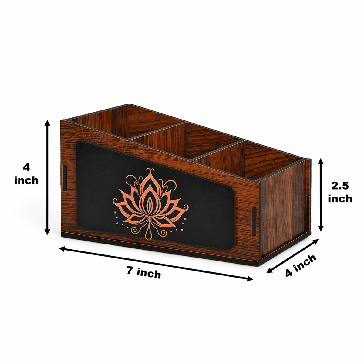 3 Compartment  Remote Stand