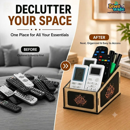 3 Compartment  Remote Stand
