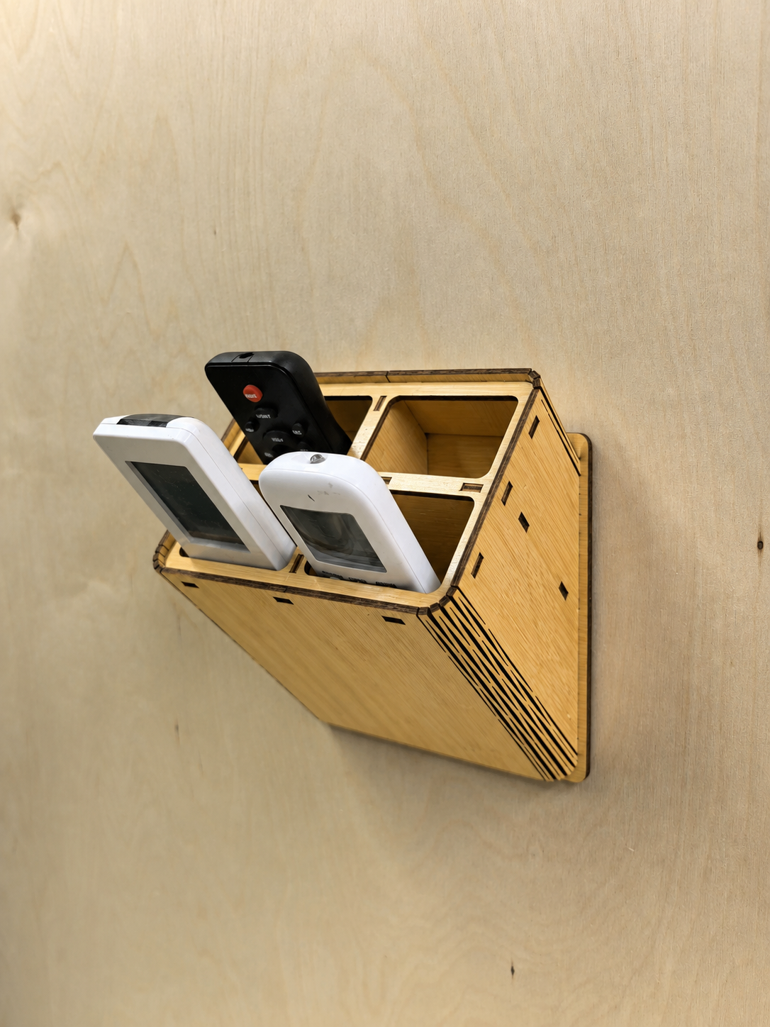 4 Compartment Remote Organizer