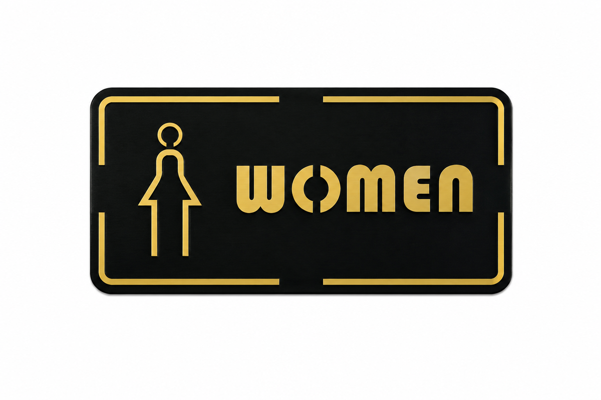 Men & Women Sign Board