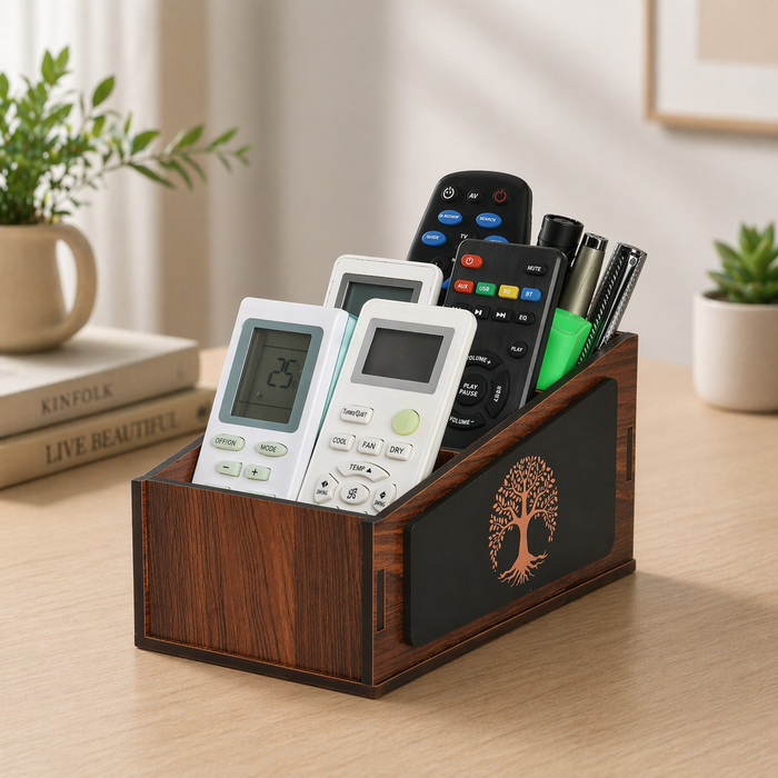 3 Compartment  Remote Stand