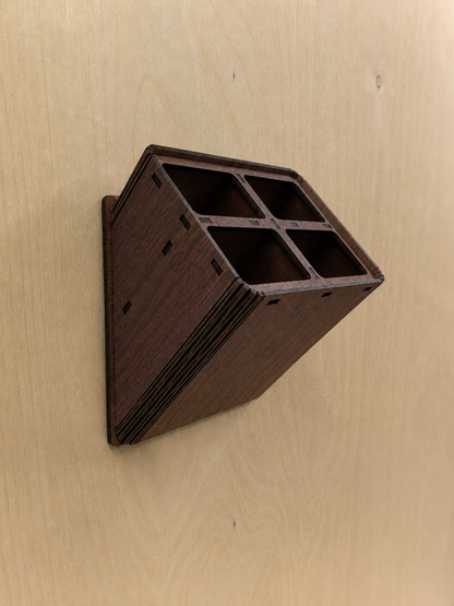 4 Compartment Remote Organizer