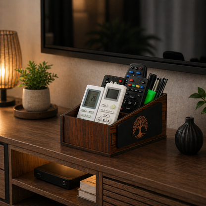 3 Compartment  Remote Stand
