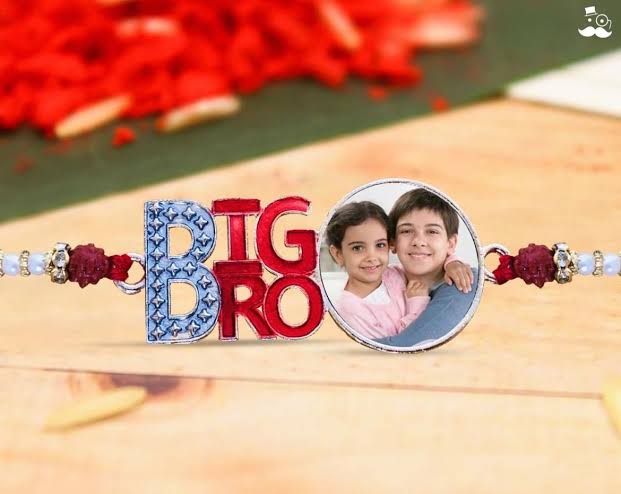 Big Bro Personalized Photo Rakhi