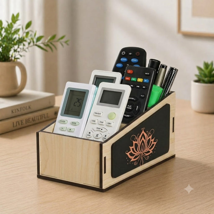 3 Compartment  Remote Stand
