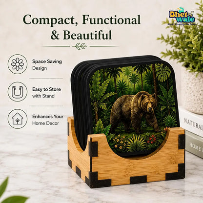 Wildlife Animal Tea Coasters