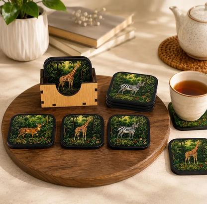 Wildlife Animal Tea Coasters