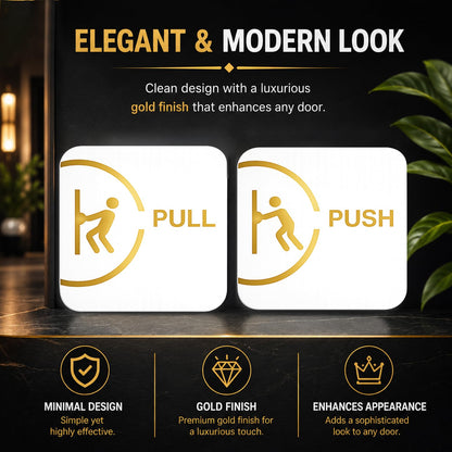 Push Pull Sign Board