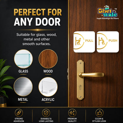 Push Pull Sign Board
