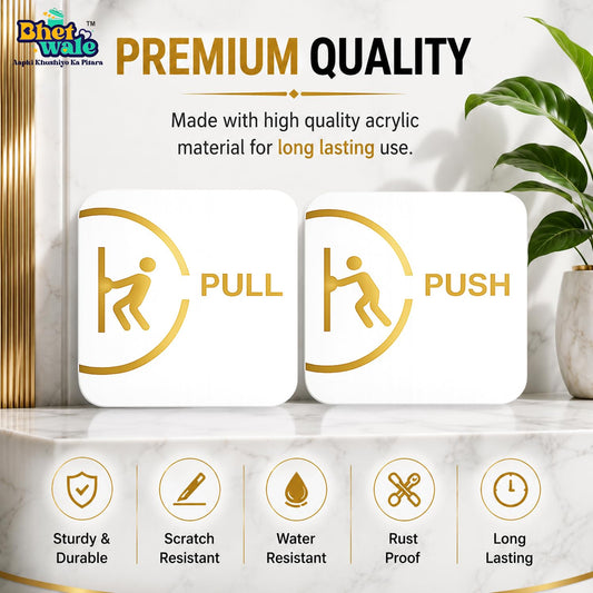 Push Pull Sign Board