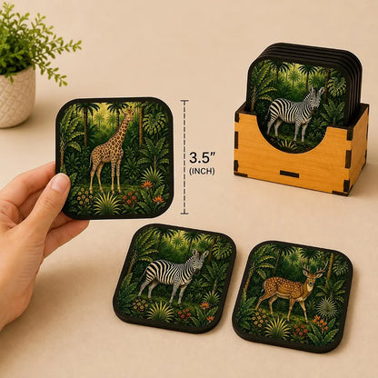 Wildlife Animal Tea Coasters