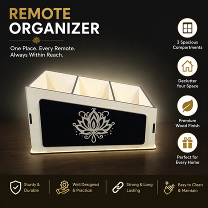 3 Compartment  Remote Stand