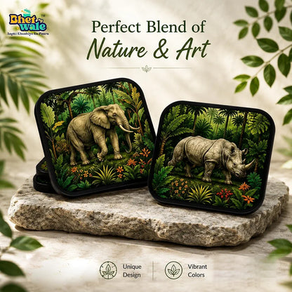 Wildlife Animal Tea Coasters