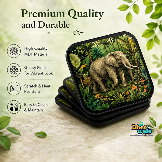 Wildlife Animal Tea Coasters
