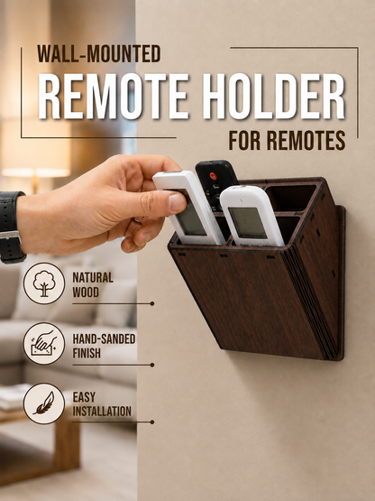 4 Compartment Remote Organizer