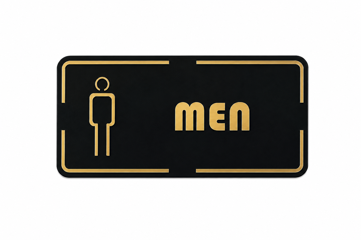 Men & Women Sign Board