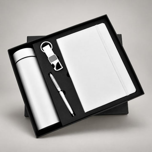 Diary, Pen, Keychain & Temperature Bottle Corporate Gift Set - GS207