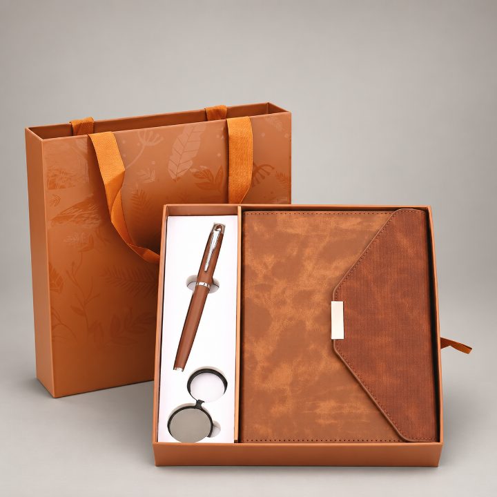 Diary, Pen & Keychain Corporate Gift Set - GS352
