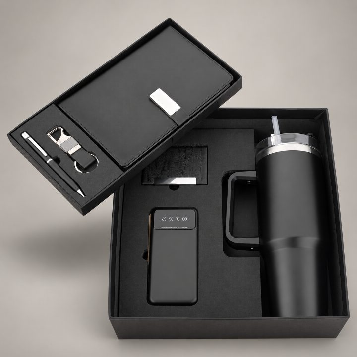 Stanley Mug, Diary, Pen, Keychain, Cardholder, 10,000 mAh Powerbank Corporate Gift Set - GS326