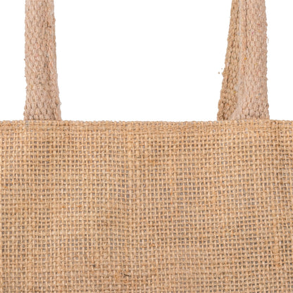 12x12x5 inch Natural Jute Bag – With Zip — view 4