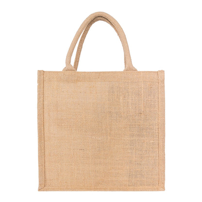 12x12x5 inch Natural Jute Bag – Without Zip — view 2