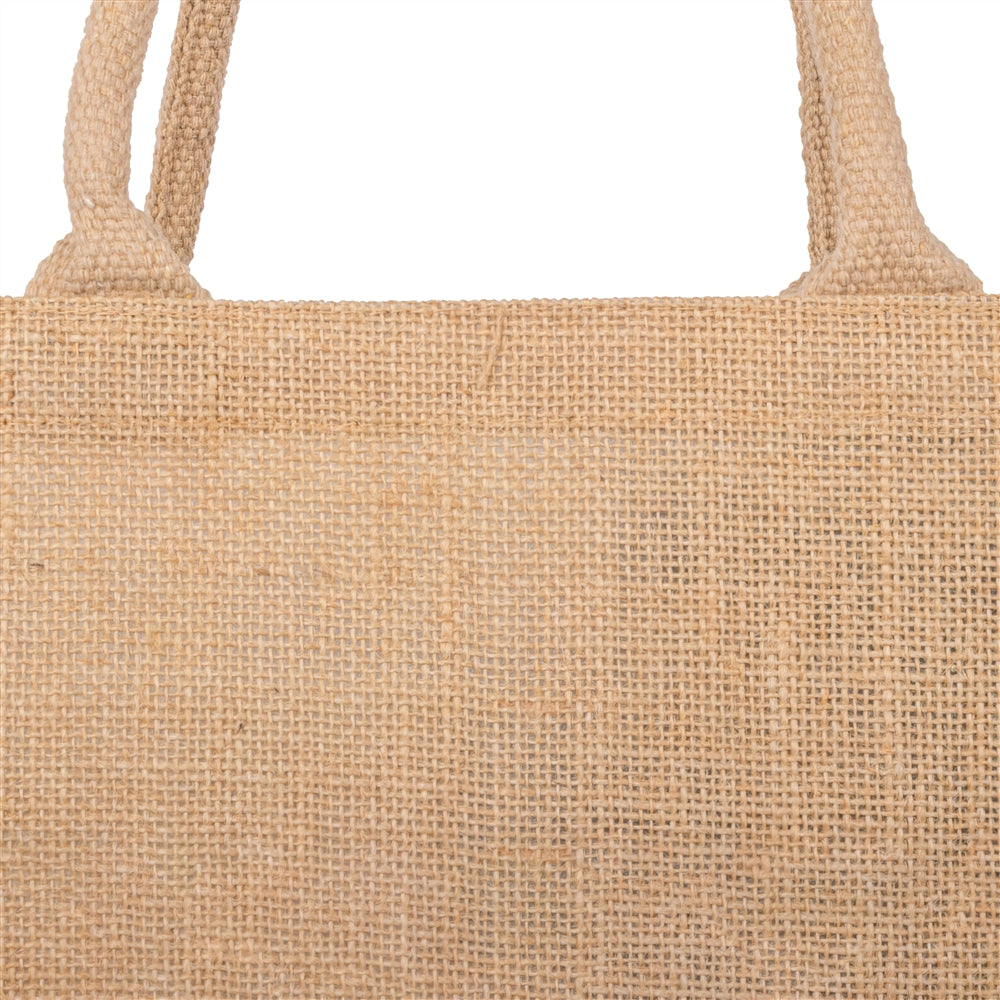 12x12x5 inch Natural Jute Bag – Without Zip — view 4