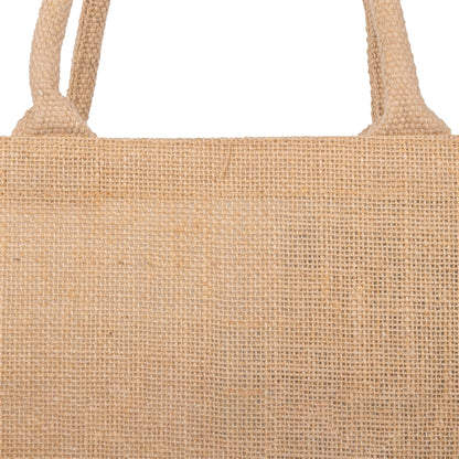 12x12x5 inch Natural Jute Bag – Without Zip — view 4