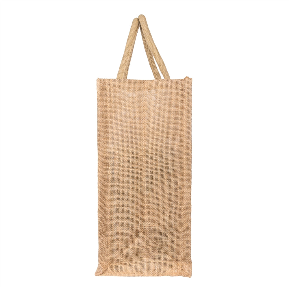 14x12x5 inch Natural Jute Bag – Without Zip — view 3