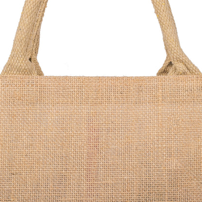 14x12x5 inch Natural Jute Bag – Without Zip — view 4