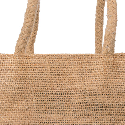 7x8x4 inch Natural Jute Bag – Without Zip — view 4