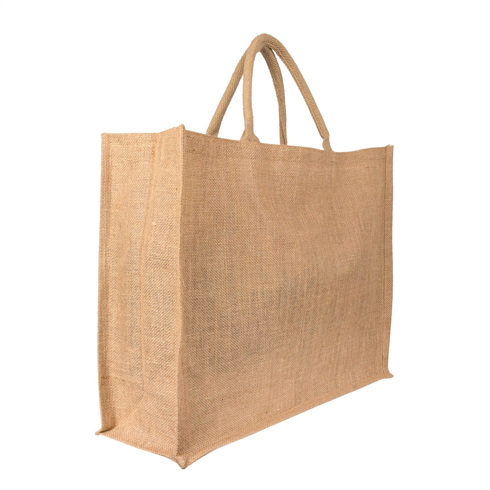 20x17x7 inch Natural Jute Bag – Without Zip — view 1