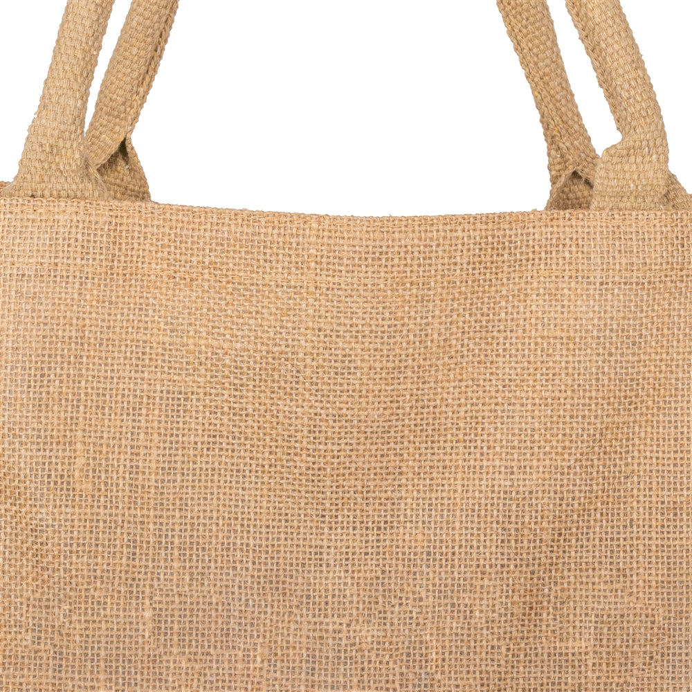 20x17x7 inch Natural Jute Bag – Without Zip — view 4