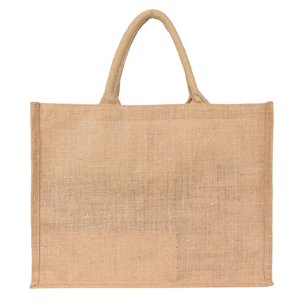 16x13x6 inch Natural Jute Bag – Without Zip — view 2