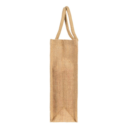 12x14x5 inch Natural Jute Bag – Without Zip — view 3