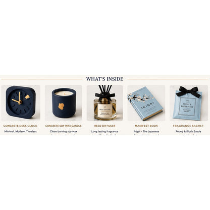 Serenity Collection — details and available finishes