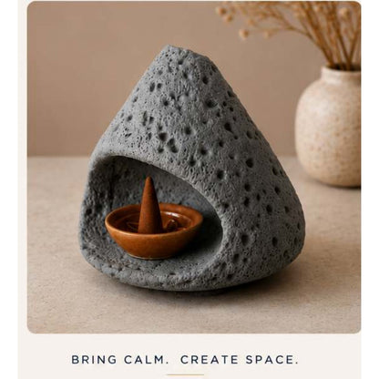 Aura Incense Burner — details and available finishes