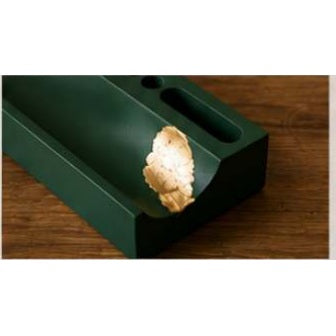 Arc Concrete Desk Organizer — details and available finishes