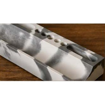 Arc Concrete Desk Organizer — details and available finishes