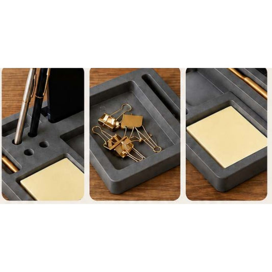 Organic Desk Dock — details and available finishes