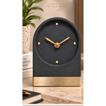 Imperial Concrete Desk Clock — product view